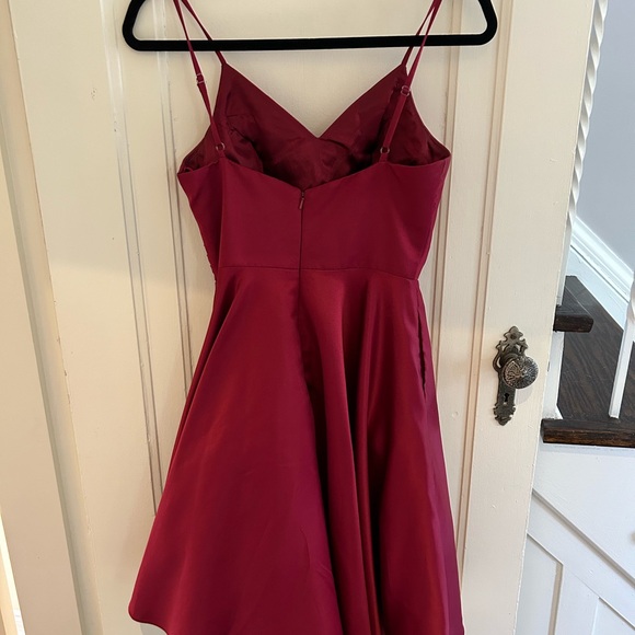 Burgundy Formal Dress - Picture 8 of 13